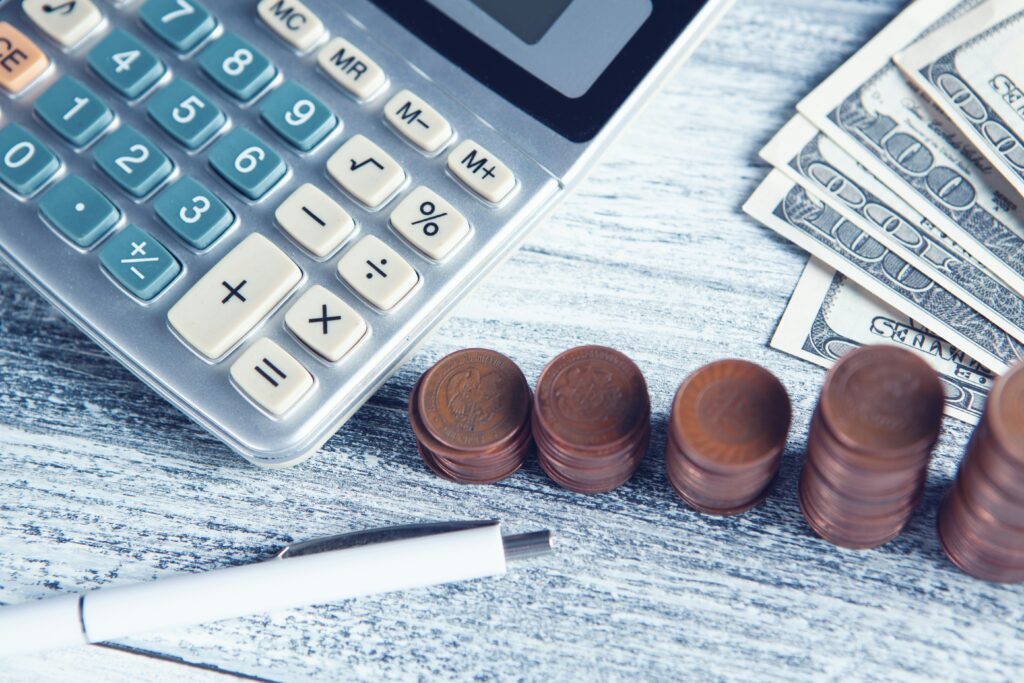 Passive income concept with financial growth charts and savings